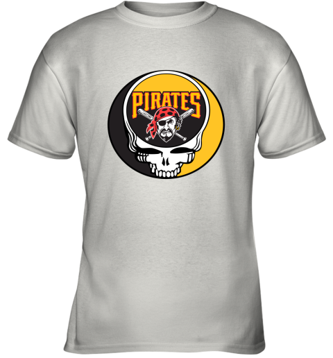 Pittsburgh Pirates The Grateful Dead Baseball Mlb Mashup Youth T-Shirt