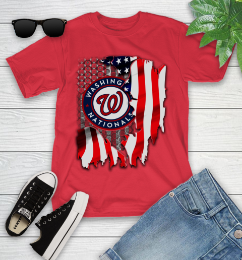 Washington nationals american flag shirt hot sale