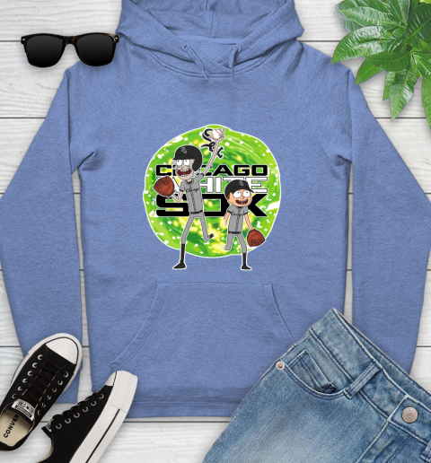 MLB Chicago White Sox Rick And Morty Baseball Sports Youth Hoodie 12