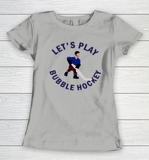 Bubble Hockey Let's Play Women's T-Shirt - Image 9