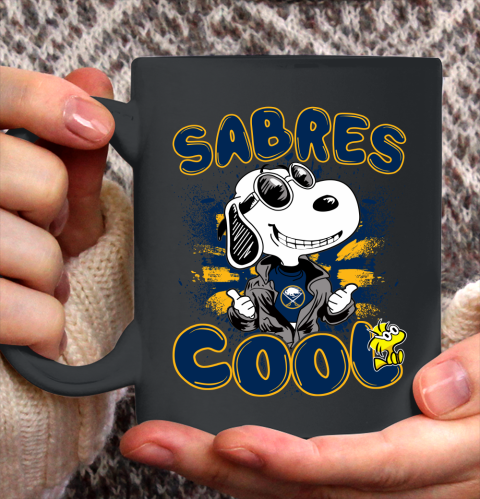 NHL Hockey Buffalo Sabres Cool Snoopy Shirt Ceramic Mug 15oz