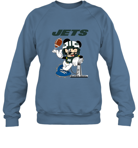 LIMITED DESIGN New York Jets Mickey Mouse Ugly Christmas Sweater