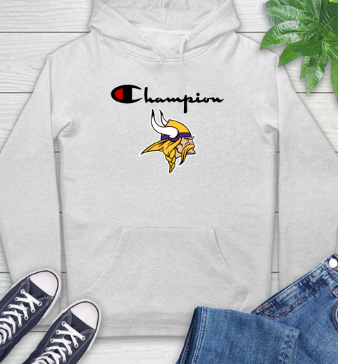NFL Football Minnesota Vikings Champion Shirt Hoodie