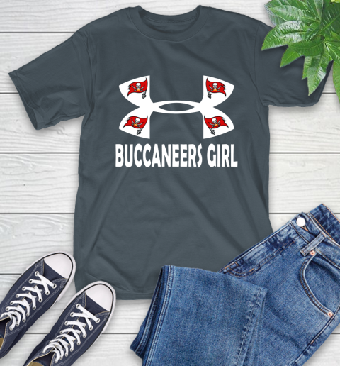 NFL Tampa Bay Buccaneers Girl Under Armour Football Sports T-Shirt 10