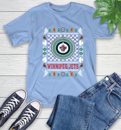 Winnipeg Jets Merry Christmas NHL Hockey Loyal Fan Ugly Shirt 12