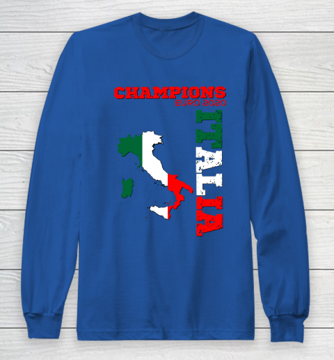 Italy Champions Euro 2020 played in 2021 Long Sleeve T-Shirt 6