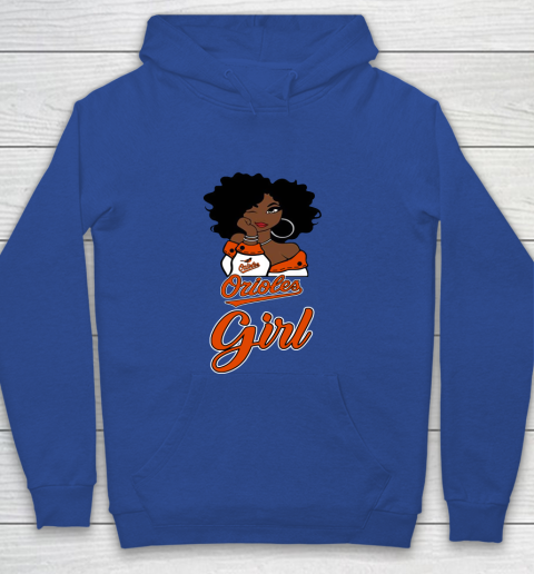 Baltimore Orioles Girl MLB Youth Hoodie 8