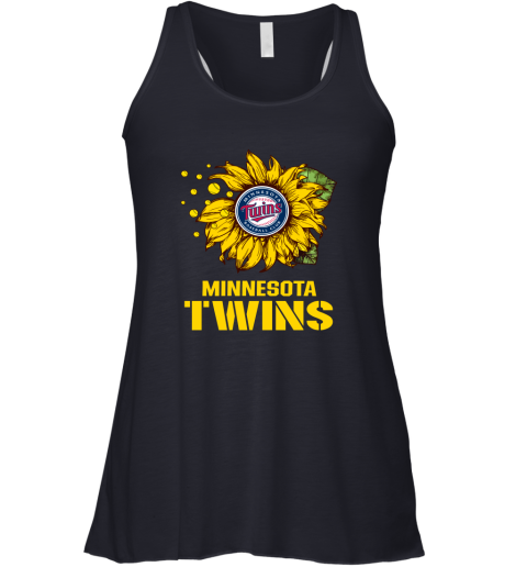 Minnesota Twins Sunflower MLB Baseball Racerback Tank