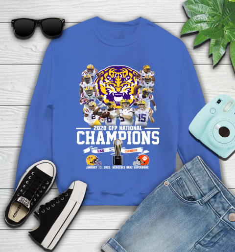 LSU Tigers 2020 Cfp National Champions Shirt 110