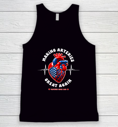 Making Arteries Great Again, Cardiac Cath Lab Tank Top