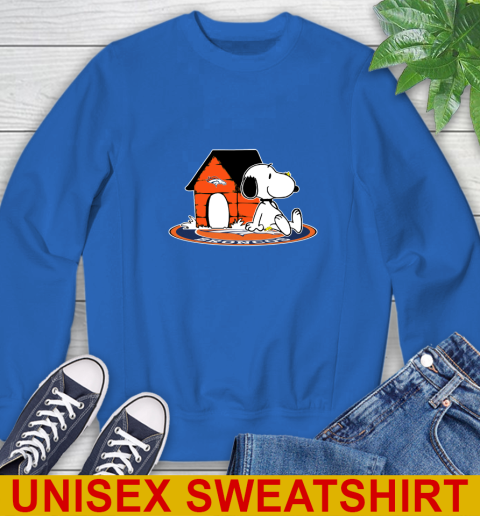 NFL Football Denver Broncos Snoopy The Peanuts Movie Shirt Sweatshirt 9