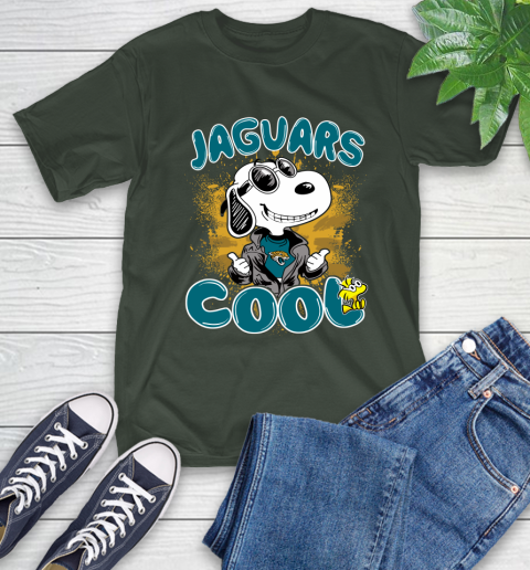 NFL Football Jacksonville Jaguars Cool Snoopy Shirt T-Shirt 6