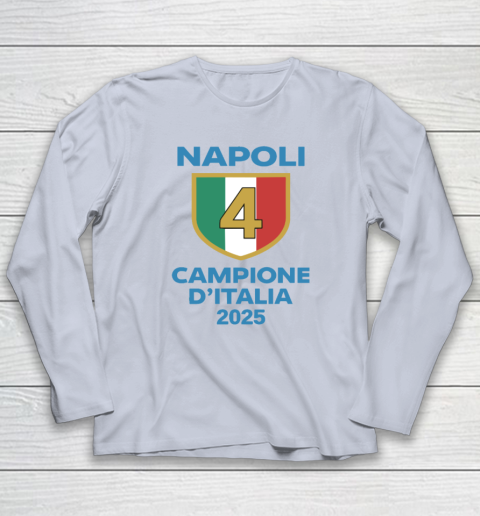 Napoli Campione D'Italia 2025 Long Sleeve T-Shirt 4