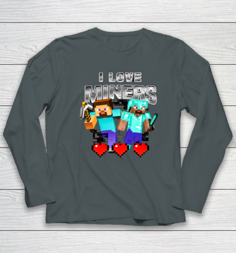 I Love Miners Long Sleeve T-Shirt 3