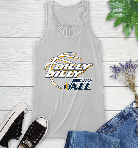 NBA Utah Jazz Dilly Dilly Basketball Sports Racerback Tank