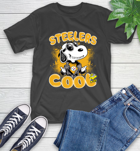 NFL Football Pittsburgh Steelers Cool Snoopy Shirt T-Shirt