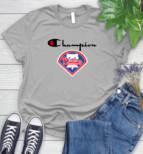MLB Baseball Philadelphia Phillies Champion Shirt Women's T-Shirt 3