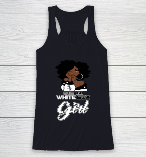 Chicago White Sox Girl MLB Racerback Tank 8