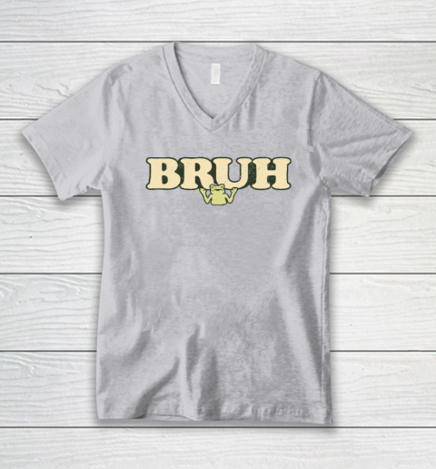 Bruh V-Neck T-Shirt 2