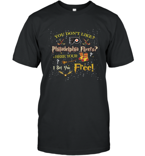 NHL You Don't Like Philadelphia Flyers Here Your Socks I Set You Free Harry Potter Hockey