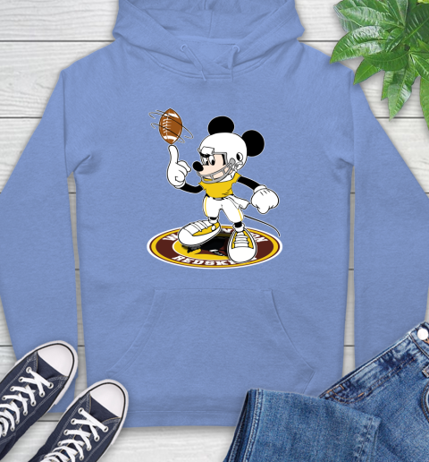NFL Football Washington Redskins Cheerful Mickey Disney Shirt Hoodie 12