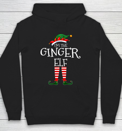 I m The Ginger Elf Matching Family Unique Christmas Gifts Hoodie