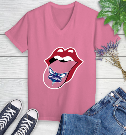 Charlotte Hornets NBA Basketball Lips I Root For My Team Adoring Fan 89
