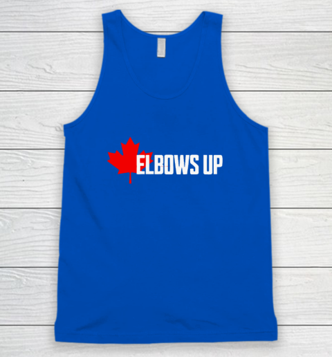 Elbows Up Canada True North Strong and Free Proud Canadian Tank Top 3