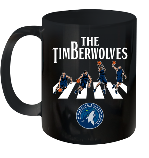 NBA Basketball Minnesota Timberwolves The Beatles Rock Band Shirt Ceramic Mug 11oz
