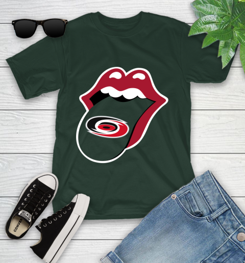 Carolina Hurricanes NHL Hockey Lips I Root For My Team Adoring Fan 107