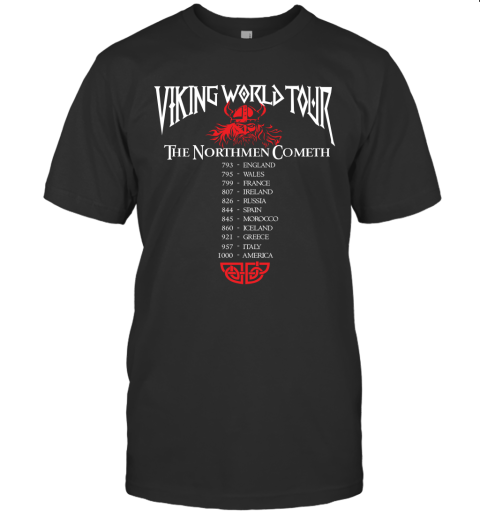 Viking World Tour Cool Rock Music Fans Gift