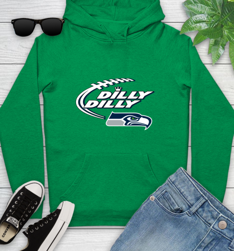 NFL Seattle Seahawks Dilly Dilly Football Sports Youth Hoodie 7