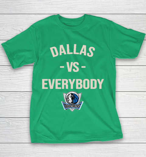 Dallas Mavericks Vs Everybody Youth T-Shirt 3