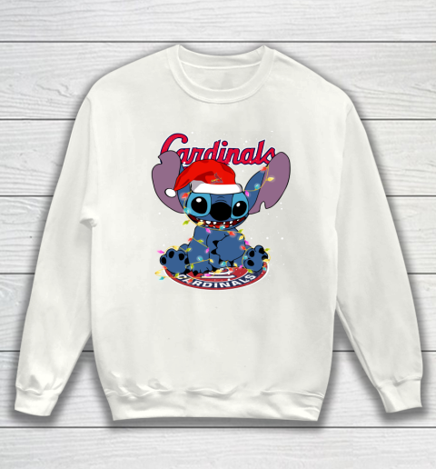 St.Louis Cardinals MLB noel stitch Baseball Christmas Sweatshirt