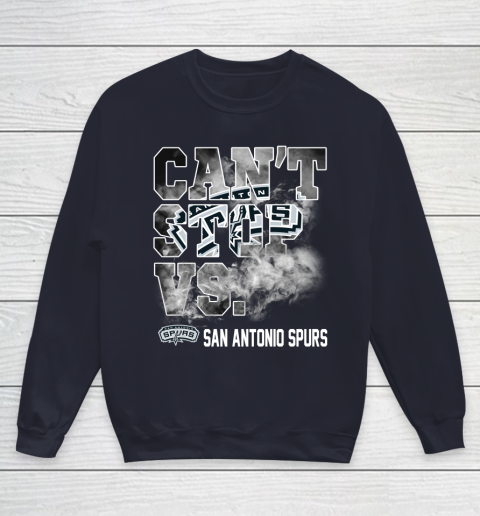 NBA San Antonio Spurs Basketball Can't Stop Vs Youth Sweatshirt 2