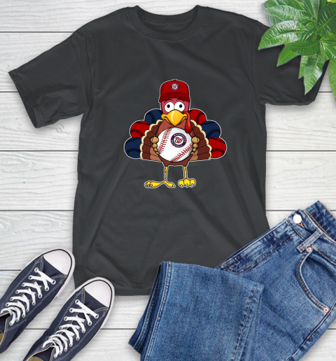 Washington Nationals Turkey thanksgiving T-Shirt 2
