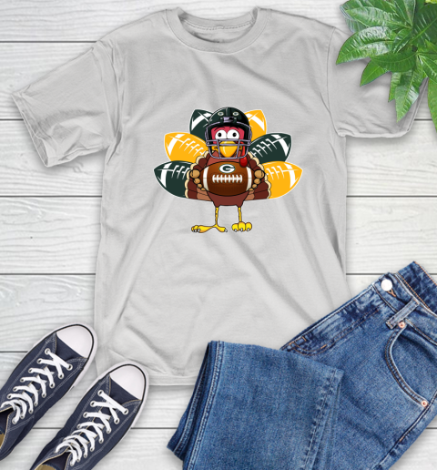 Green Bay Packers Turkey Thanksgiving Day T-Shirt