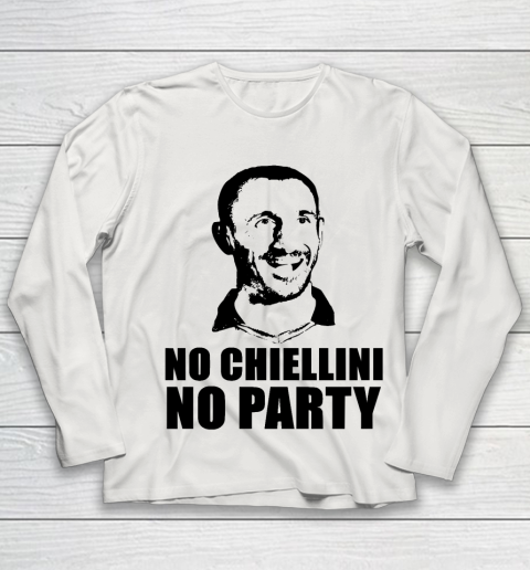 No Chiellini, No Party Italia Champion Euro Player Youth Long Sleeve 8