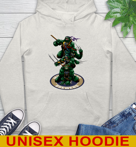 MLB Baseball Milwaukee Brewers Teenage Mutant Ninja Turtles Shirt Hoodie 12