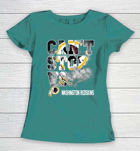 NFL Washington Redskins Can't Stop Vs Women's T-Shirt 10