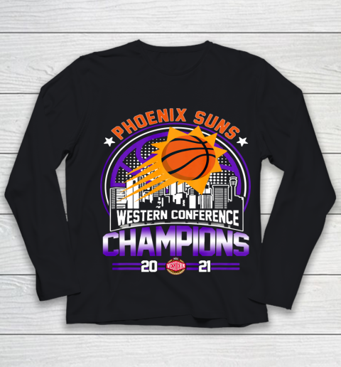 Phoenixs Suns Finals Basketball Team Champions 2021 Youth Long Sleeve