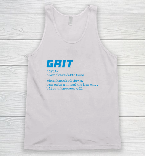 Grit Lions Definition Shirt Funny Detroit City Tank Top