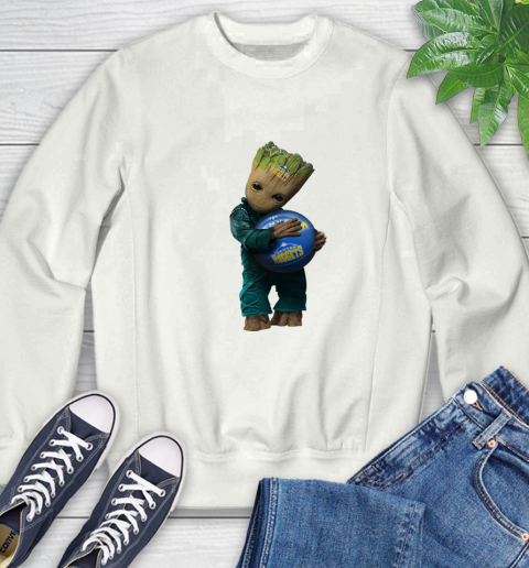 NBA Groot Guardians Of The Galaxy Basketball Sports Denver Nuggets Sweatshirt