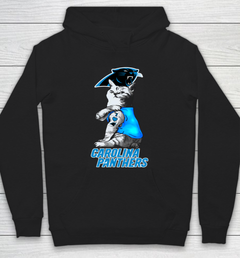 NFL Football My Cat Loves Carolina Panthers Hoodie
