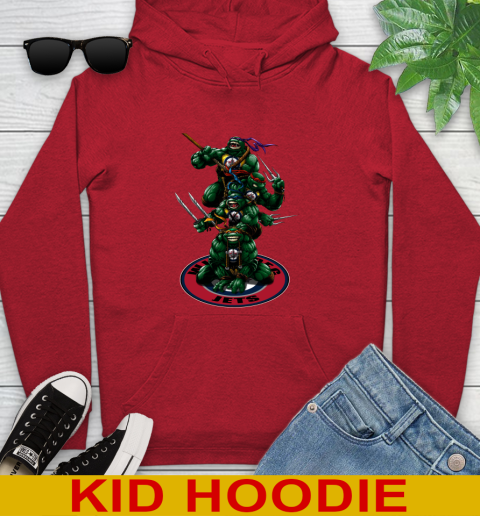 NHL Hockey Winnipeg Jets Teenage Mutant Ninja Turtles Shirt Youth Hoodie 11