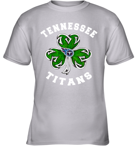 NFL Tennessee Titans Three Leaf Clover St Patrick's Day Football Sports E5JnN98SxJD youth t shirt 26 95 151514 front sport grey