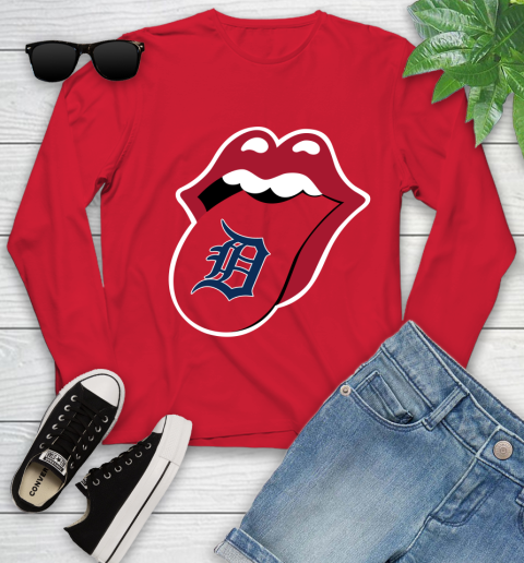 Detroit Tigers MLB Baseball Lips I Root For My Team Adoring Fan 135
