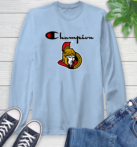NHL Hockey Ottawa Senators Champion Shirt Long Sleeve T-Shirt 6