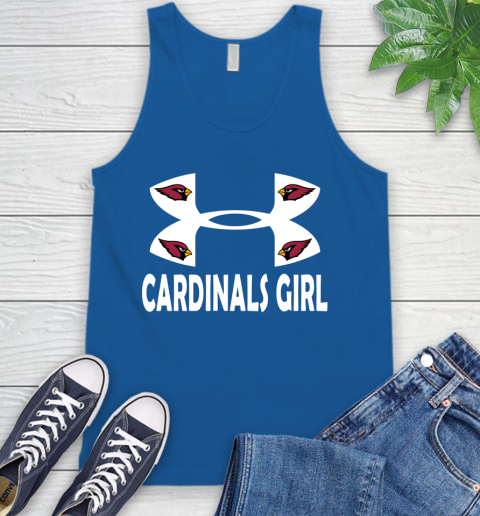 NFL Arizona Cardinals Girl Under Armour Football Sports Tank Top 4