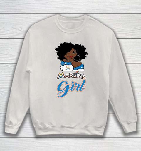 Miami Marlinss Girl MLB Sweatshirt 10